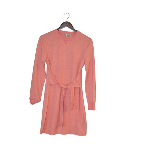 English Factory Peach T-Shirt Tie Dress Size S - Picture 1 of 4